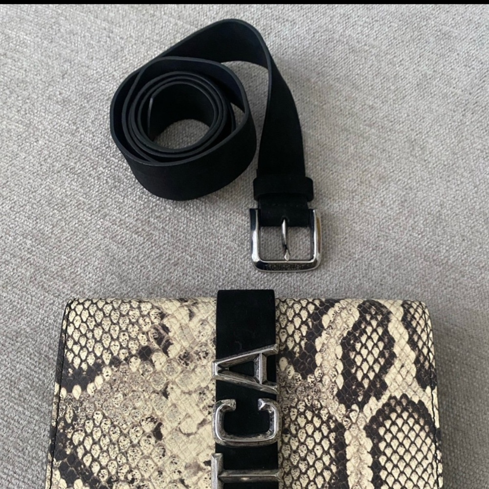 Just Cavalli Python Pattern Belt bag - Picture 2 of 7